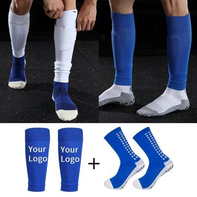 Mangas de calcetines de fútbol personalizadas | Calcetines antideslizantes con agarre de fútbol | Mangas de calcetines precortadas | Respirable