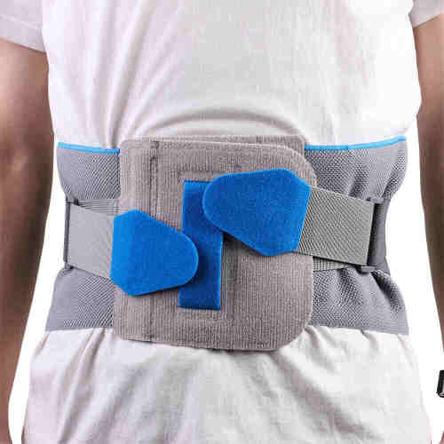 Custom Lower Back Bracce | Steel Plate Support | Knitted Breathable | High Elasticity