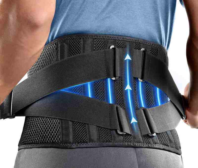 Custom Waist Back Support Features-Support Strip