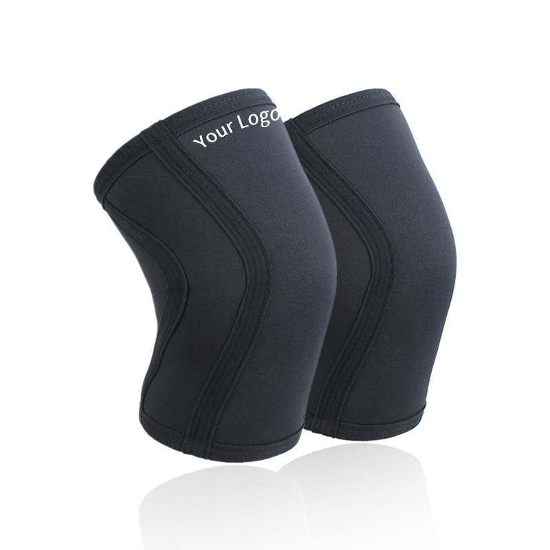 Custom Neoprene Knee Sleeve Braces for Weightlifting