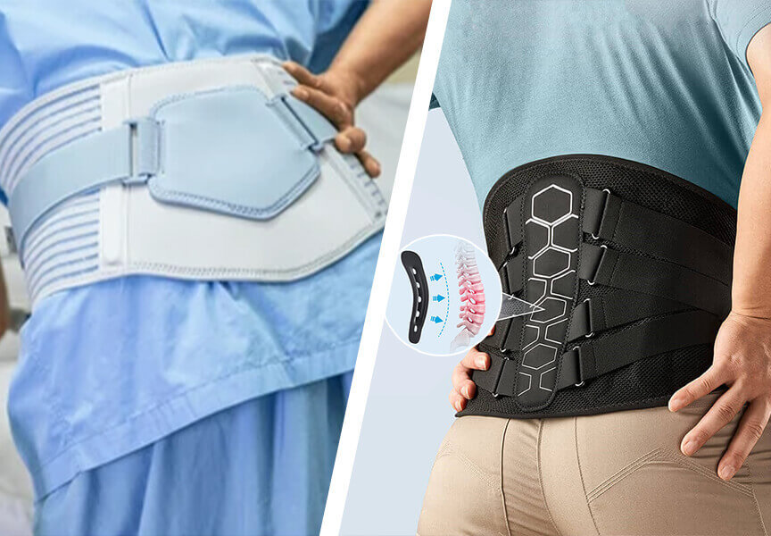 custom waist brace for support