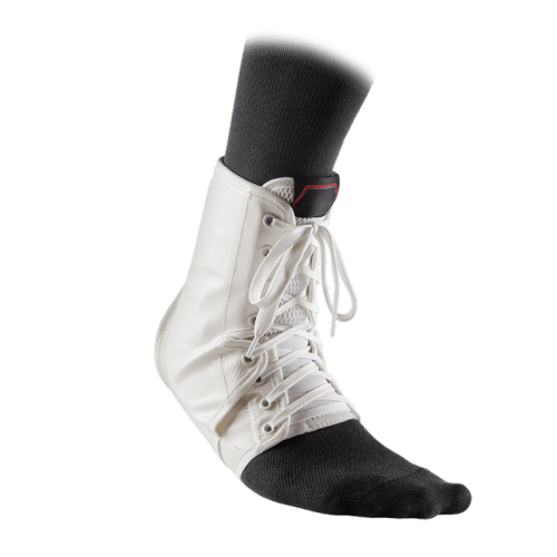 Custom Lace Up Ankle Brace | Ankle Immobilization | Adjustable Fasteners, Lightweight | For Basketball, Soccer