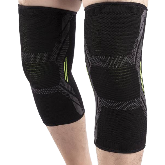 Wholesale Knee Compression Sleeves | Breathable, Elastic | Silicone Non-Slip, 3D Nylon Weave | For Cycling, Running, Basketball