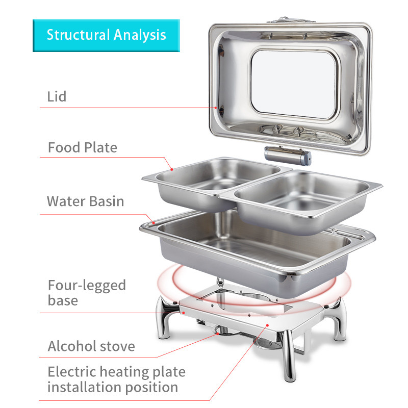 Custom Stainless Steel Chafing Dishes