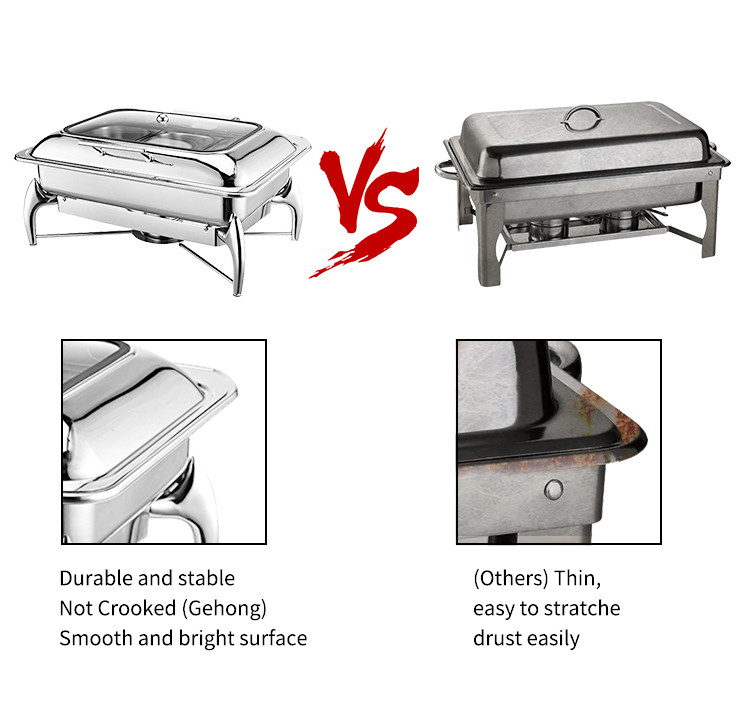 Custom Stainless Steel Chafing Dishes