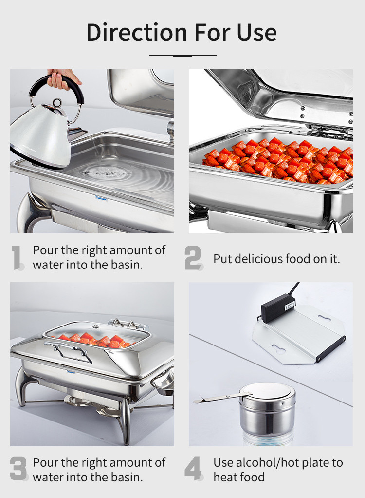 Custom Stainless Steel Chafing Dishes
