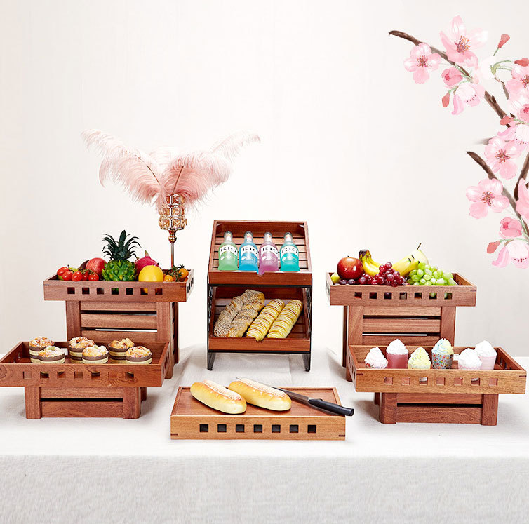 Wooden Dessert Stands