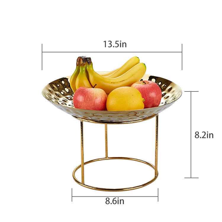 Staunless Steel Fruit Salad Display