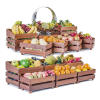 Solid Wood Buffet Banquet Stands For Fruit, Bread & Desserts - Perfect For Chain Restaurants & Hotel Buffets | Explore Oem/Odm/Distributor Wholesale Options