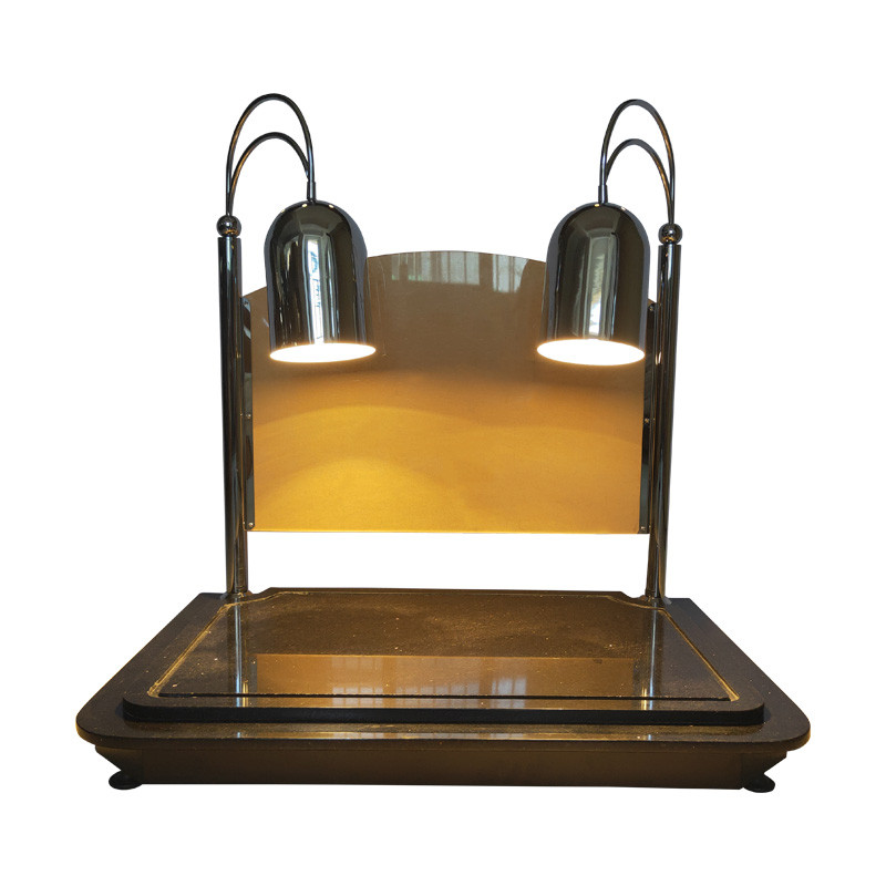 Freestanding food heat lamps