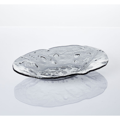 Pyein® Gray Fruit Plate | Heat-Resistant, Durable | Glass, 270*200*50mm | For Buffets, Catering Events | B2b Wholesale | Bulk Discounts Available