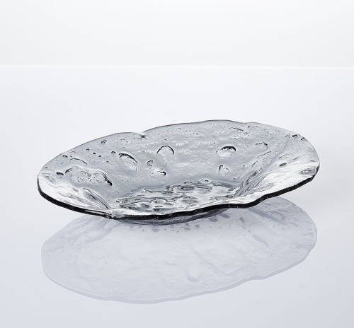 Pyein® Gray Fruit Plate | Heat-Resistant, Durable | Glass, 270*200*50mm | For Buffets, Catering Events | B2b Wholesale | Bulk Discounts Available