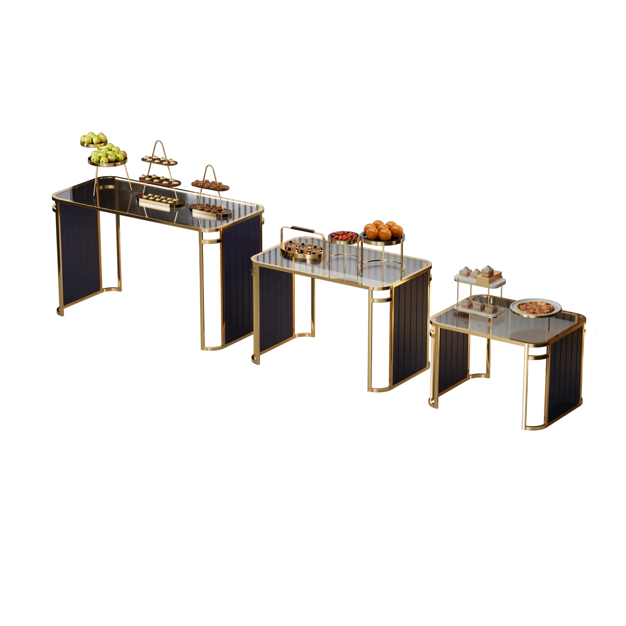 Square Buffet Table