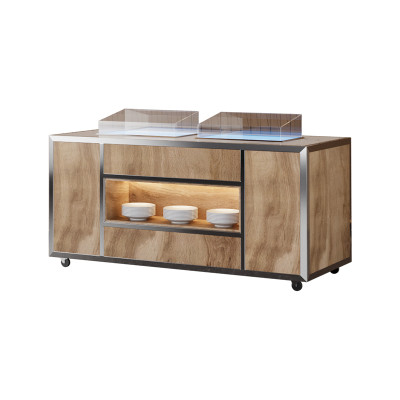 Buffet Table Catering Equipment Module Panel Ice Trough | Modular Design, Streamlined Service | Customizable for Seamless Catering Operations