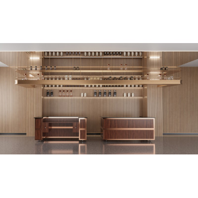 Hotel Restaurant Light Luxury Banquet Trolley | Sophisticated Design, Premium Service | Elevate Dining Experience | Customizable for Exclusive Hospitality