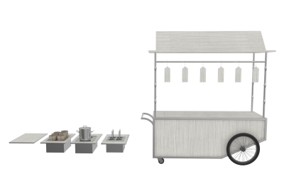 Multifunctional Food Cart for Restaurant & Hotel Banquets: Versatile Modules for Diverse Catering Needs