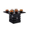 Custom Acrylic Risers,Tall Tower Riser Set For Food/Fruit/Salad/Sushi Display