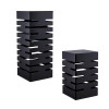 Supports en acrylique personnalisés, ensemble de supports hauts pour présentation d'aliments, de fruits, de salades et de sushis
