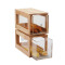 Bakery Display Cases: Showcase Fresh Baked Goods Drawer Natural Bamboo with Style and Functionality
