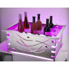 LED Carved Ice Housing: Elegant Display Solution for Chilled Beverages and Seafood