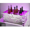 LED Carved Ice Housing: Elegant Display Solution for Chilled Beverages and Seafood