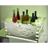 LED Carved Ice Housing: Elegant Display Solution for Chilled Beverages and Seafood