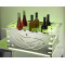 LED Carved Ice Housing: Elegant Display Solution for Chilled Beverages and Seafood