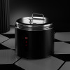 Chauffe-soupe haute capacité, en acier inoxydable, température réglable, idéal pour les buffets et la restauration, compatible avec les commandes groupées