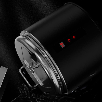 High-Capacity Soup Kettle Warmer, Stainless Steel, Adjustable Temperature Control, Ideal for Buffets and Catering, Supports Bulk Orders