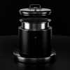 Chauffe-soupe haute capacité, en acier inoxydable, température réglable, idéal pour les buffets et la restauration, compatible avec les commandes groupées