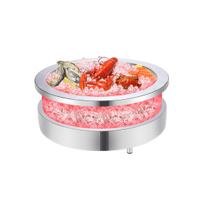 Round Ice Housing, Acrylic Ice Display, Ideal for Bars & Events, Customizable OEM & ODM