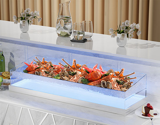 Buffet Ice Housing