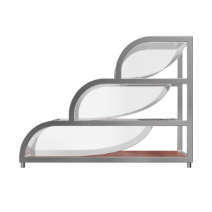 Bakery Display Case, Clear Acrylic Showcase, Ideal for Hotel Restaurant and Events, Supports OEM and ODM