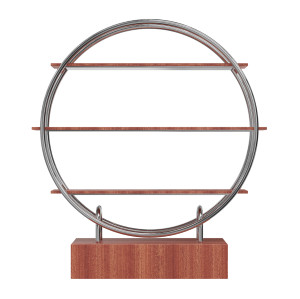 Thick Wooden Base Round Three-Layer Buffet Display Stands, Elegant and Durable Hotel Restaurant Solution, Supports OEM and ODM
