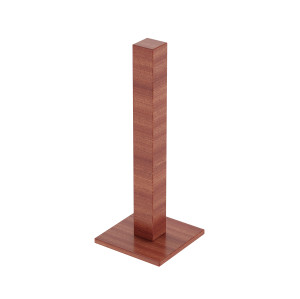 Column Display Stand with Round Plate and Acrylic Tray, Elegant and Durable for Versatile Use, Supports OEM and ODM