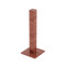 Column Display Stand with Round Plate and Acrylic Tray, Elegant and Durable for Versatile Use, Supports OEM and ODM