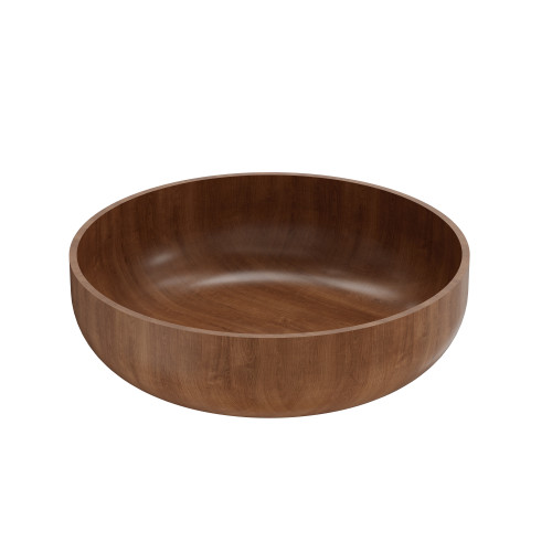 Round Acacia Wooden Bowl, Elegant and Durable Serving Solution, Ideal for Salads and More, Supports OEM and ODM