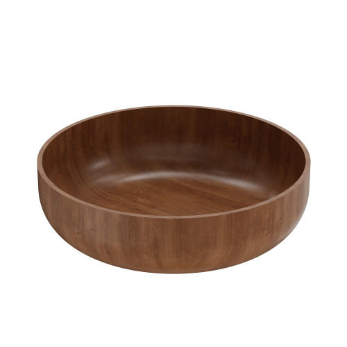 Round Acacia Wooden Bowl, Elegant and Durable Serving Solution, Ideal for Salads and More, Supports OEM and ODM