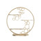 Round Cake Display Frame, Sturdy Three-Tier Steel Stand, Ideal for Weddings and Celebrations, Wholesale Options Available