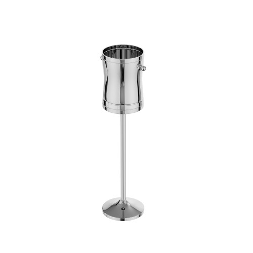 Western Style Double Layer Ice Bucket with Stand – Elegant Cooler for Hotel Restaurant and Events