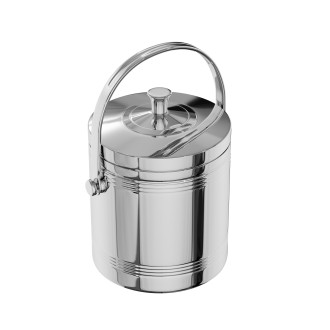 Double Wall Stainless Steel Ice Bucket with Lid – Perfect Champagne Cooler for Hotels and Events