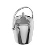 Creative Double Wall Stainless Steel Ice Bucket with Handle（Sanding/brightening） – Perfect Ice Wine Barrel for Hotels and Events