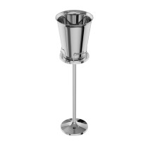 European Style Champagne Bucket with Stand – Elegant Beverage Cooler for Hotels and Events