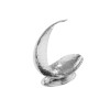 Crescent Moon Hammer Stainless Steel Fruit Basket – Elegant Design for Restaurants