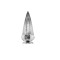Crescent Moon Hammer Stainless Steel Fruit Basket – Elegant Design for Restaurants