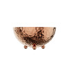 Rose Gold Hammered Fruit Bowl – Elegant Copper Design for Restaurant and Events