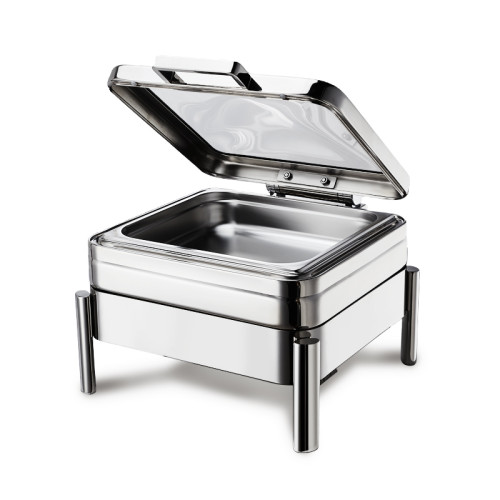 Custom A032 Stainless Steel 304 Chafing Dish GN 2/3 with glass lid – Durable Buffet Warmer Manufacturer | PYEIN®