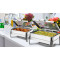 Custom 80 Series B011 Square Glass Cover Hydraulic Buffet Chafer – Premium Buffet Food Warmer Manufacturer | PYEIN®