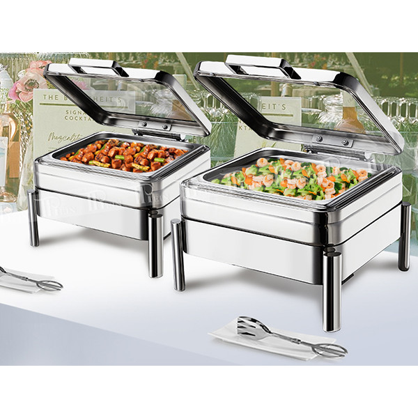 Discover Pyein’S Damping Glass Cover High-End Dining Stove For Buffet Serving