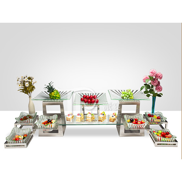 Elevate Your Buffet with PYEIN® Stainless Steel Dessert Stands